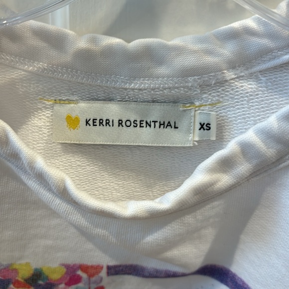 Kerri Rosenthal cropped sweatshirt - Picture 3 of 4